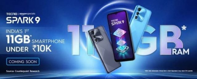 TECNO Spark 9 launching