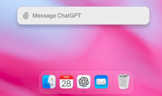 ChatGPT app for macOS